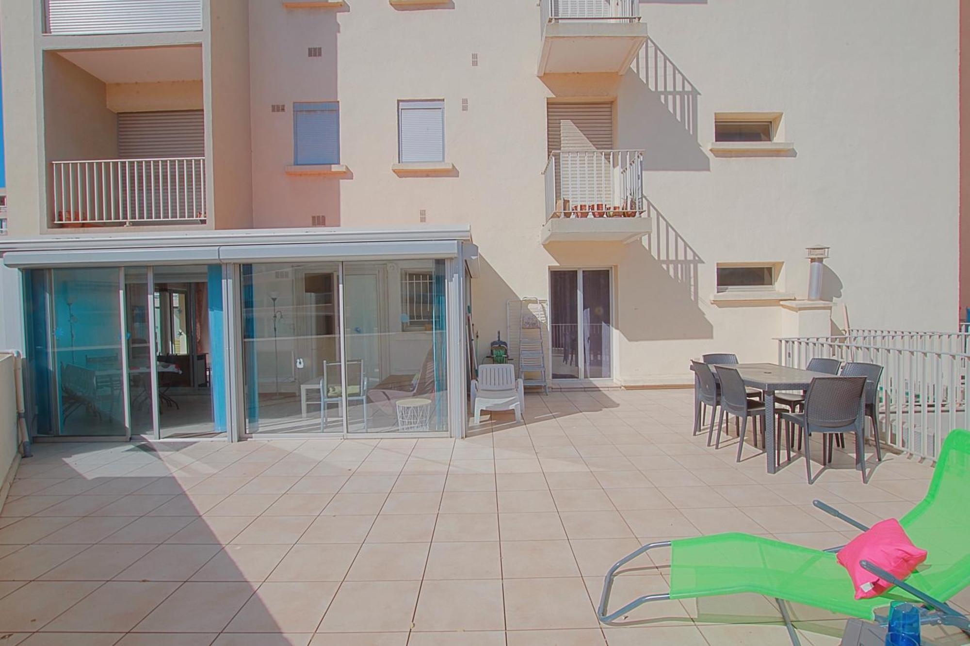 Appartement Terrasse Vue Mer Canet-en-Roussillon Exterior foto